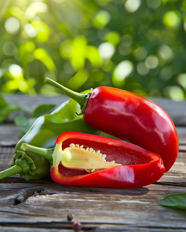 Semillas de pimiento italiano dulce Capsicum annuum, variedad Early