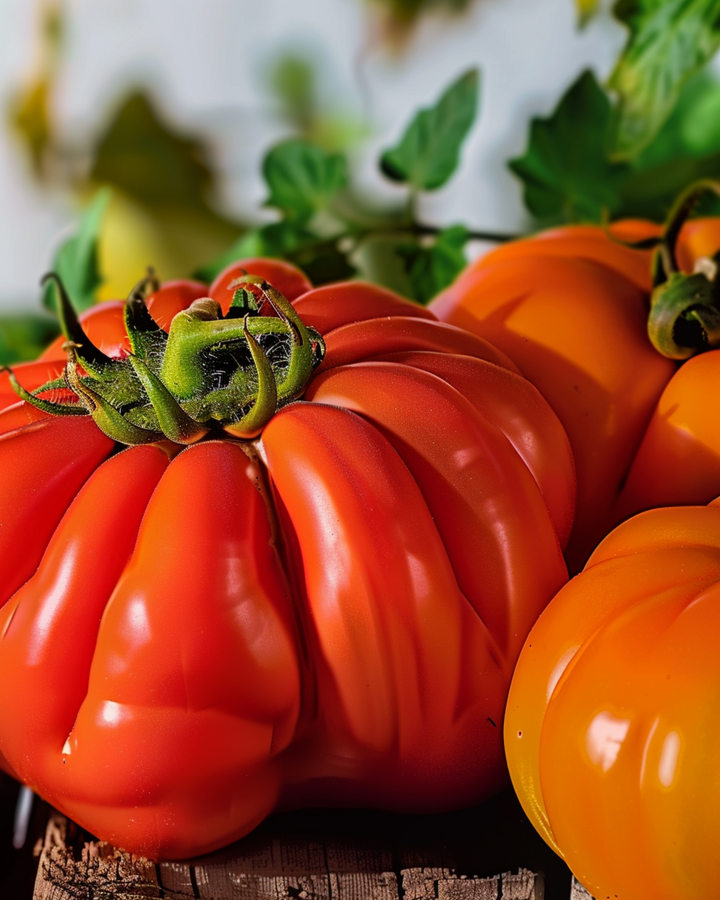 Sementes de tomate Costoluto Fiorentino Ribbed (Solanum lycopersicum) – hortaliça anual