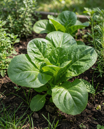 Basil A Foglie Di Lattuga (Ocimum basilicum) – semillas de hierba anual de SeedsChoice