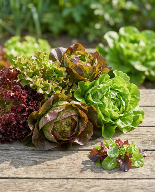 Semillas de lechuga mezcla para ensalada Salad Mix Mixicanza (Lactuca sativa) – hortaliza de SeedsChoice