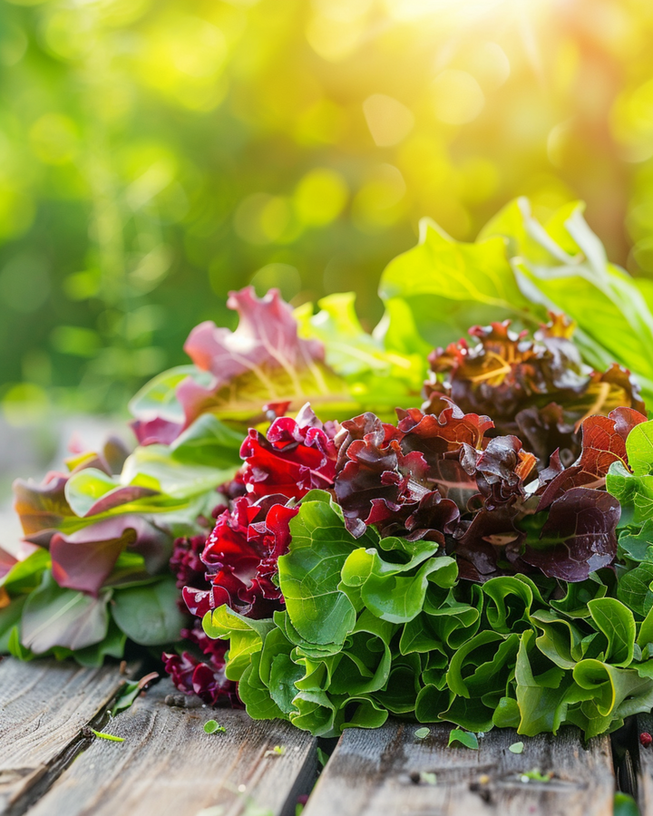 Semillas de lechuga Cut And Come Again Mix (Lactuca sativa) – hortaliza