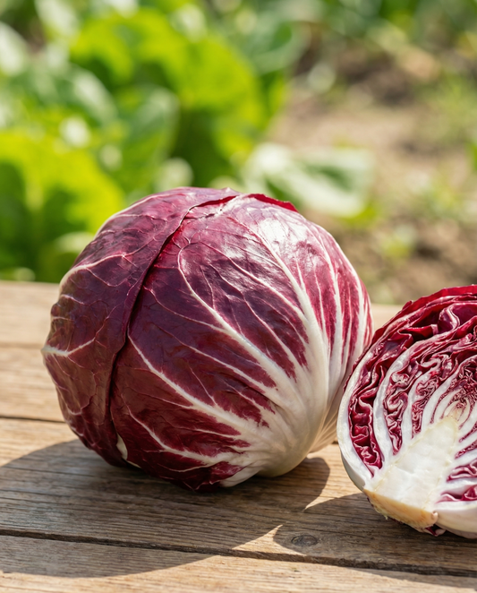 Radicchio Palla Rossa Precoce Early (Cichorium intybus) – sementes de hortaliça da SeedsChoice