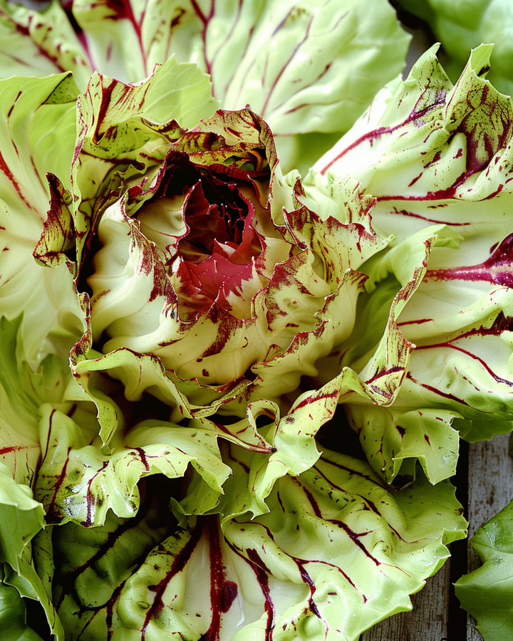 Sementes de Chicória Castelfranco Variegata Tardia (Cichorium intybus) – hortícolas