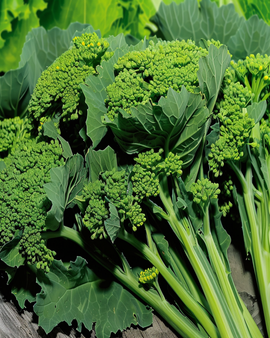 Semillas de grelos Sessantina Brassica Rapa anuales