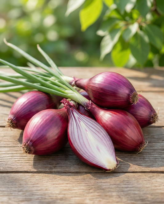 Sementes de cebola Long Red From Florence (Allium cepa) – sementes de hortaliça anual da SeedsChoice