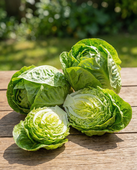 Lechuga Little Gem de cabeza compacta (Lactuca sativa) – semillas de hortaliza de SeedsChoice