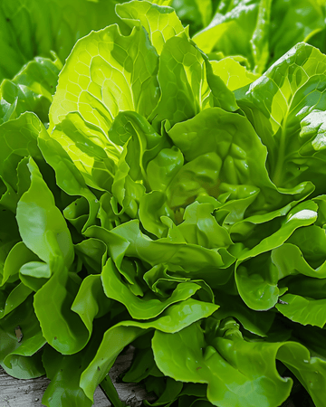 Sementes de alface Catalogna Canary Tongue de crescimento rápido (Lactuca sativa) – legume