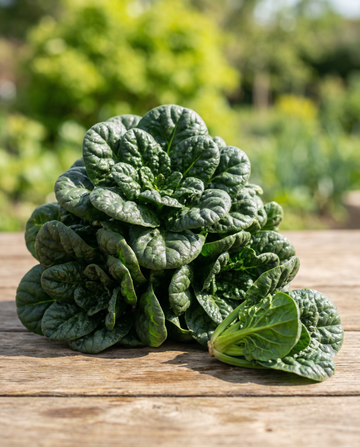 Sementes de Espinafre Merlo Nero (Spinacia oleracea) – vegetal da SeedsChoice