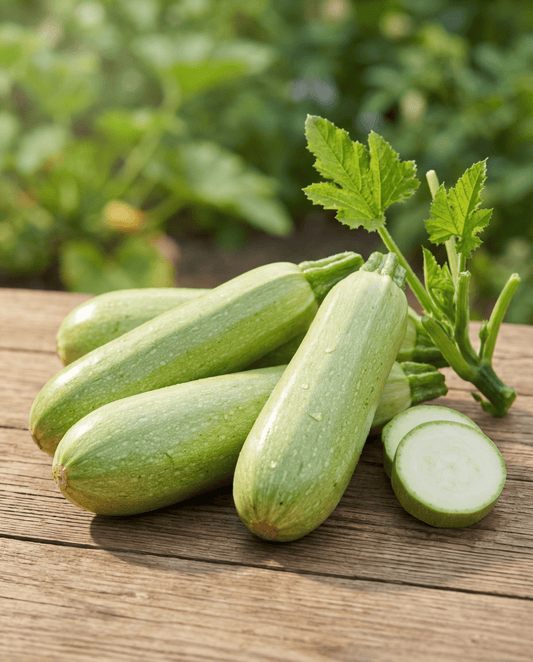 Calabacín arbustivo Alberello Di Sarzana (Cucurbita pepo) – semillas de hortaliza de SeedsChoice