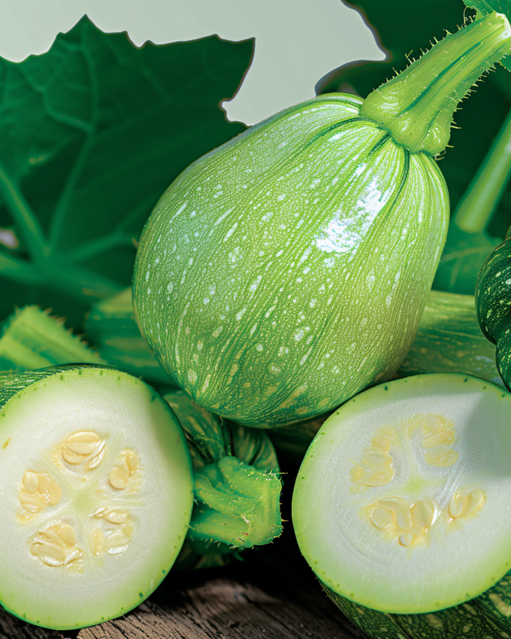 Semillas de calabacín Tondo Nizza (Cucurbita pepo) – hortaliza anual