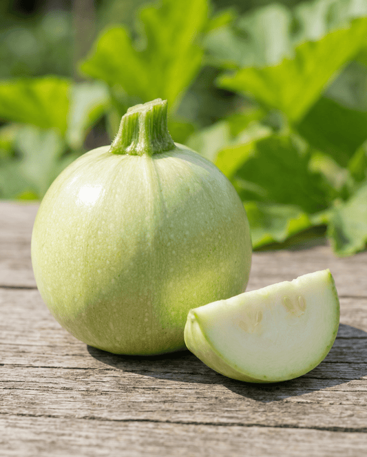 Calabacín Tondo Nizza (Cucurbita pepo) – semillas de hortaliza anual de SeedsChoice
