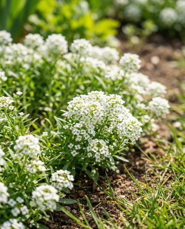 Alyssum Snowcloth (Lobularia maritima) – semillas anuales de SeedsChoice