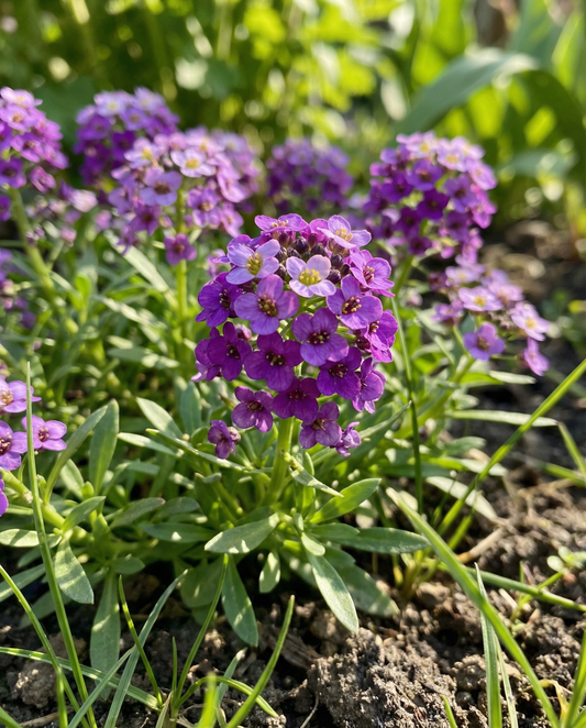 Alyssum Sweet Royal Carpet (Lobularia maritima) – sementes anuais de SeedsChoice
