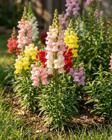 Boca de dragón mezcla alta (Antirrhinum majus) – semillas de flor anual de SeedsChoice