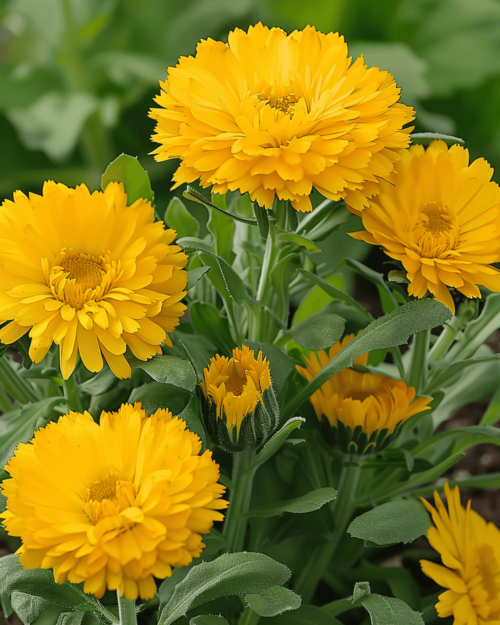 Semillas de caléndula Golden Emperor (Calendula officinalis) – flor anual