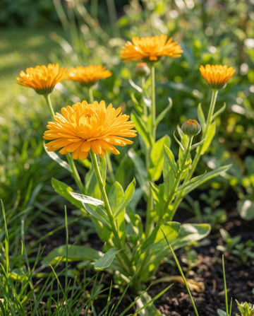 Calêndula Golden Emperor (Calendula officinalis) – sementes de flor anual da SeedsChoice