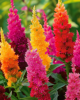 Semillas de Celosia Celosia Argentea Annual Mix Plumosa para flor cortada