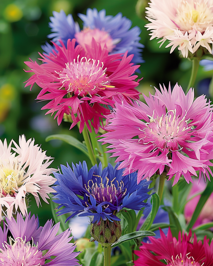 Semillas de sultán dulce de colores mixtos (Centaurea moschata) – mezcla anual