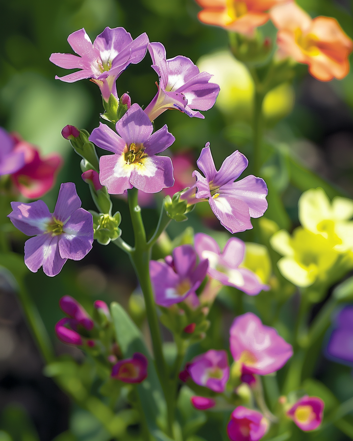 Sementes mistas de goiveiro-da-Virgínia (Cheiranthus maritimus) – flor anual