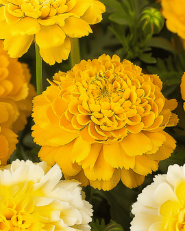 Semillas de crisantemo doble mixto Chrysanthemum Coronarium anual