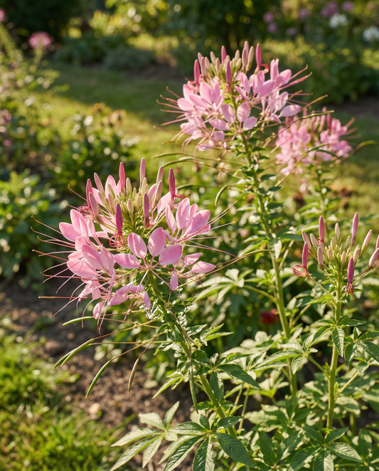 Cleome Rosa Queen (Cleome hassleriana) – semillas de flores anuales de SeedsChoice