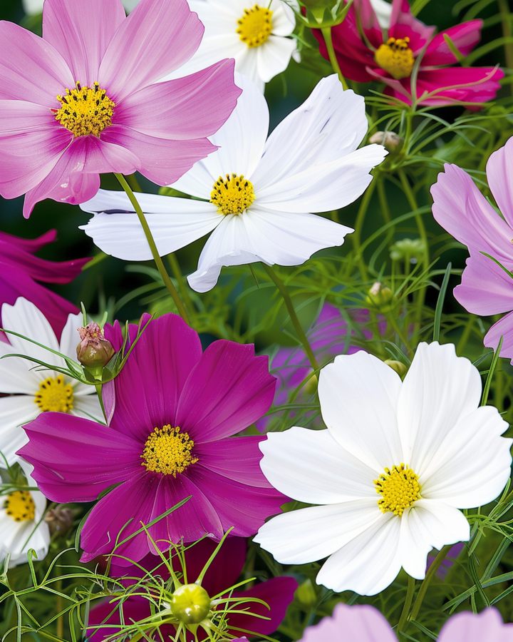 Sementes Sensation (Cosmos bipinnatus) – mistura anual