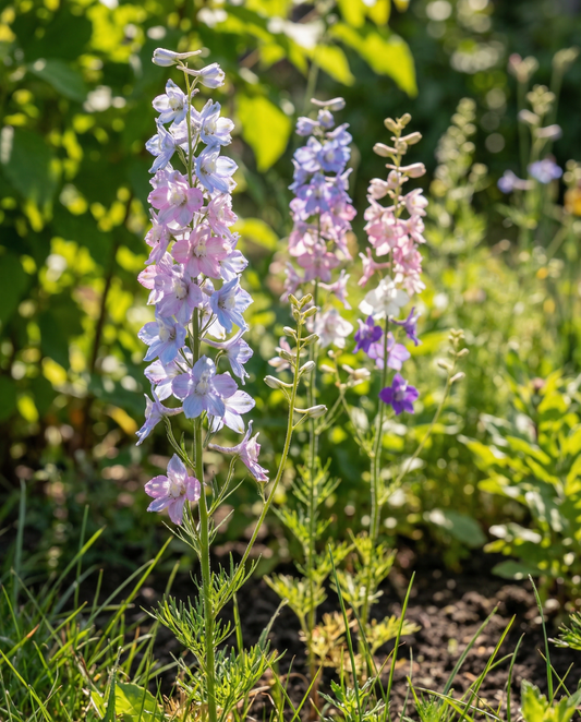 Espuela de caballero Imperial Mixed (Delphinium consolida) – semillas de mezcla anual de SeedsChoice
