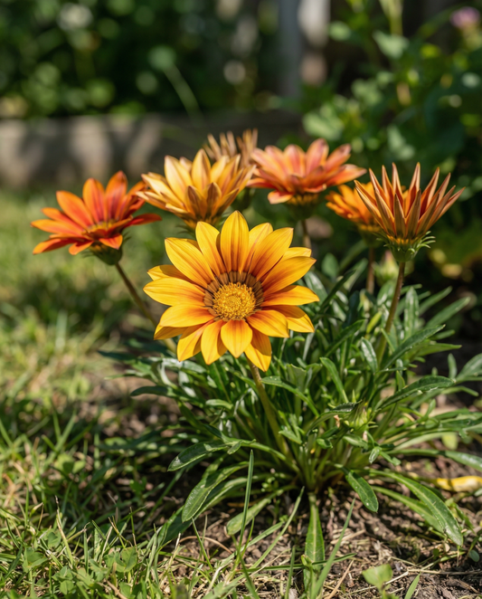 Treasure Sunshine Mix (Gazania splendens) – semillas de flor anual de SeedsChoice