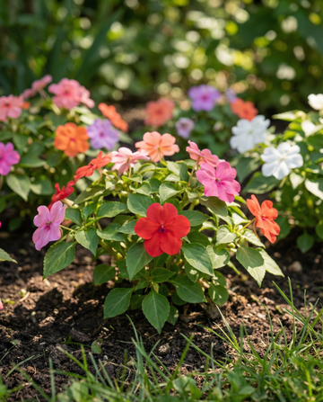 Alegría Safari F2 Mixed (Impatiens walleriana) – semillas de mezcla anual de SeedsChoice