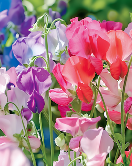 Semillas de guisante de olor Colorama Mixed Lathyrus odoratus anual