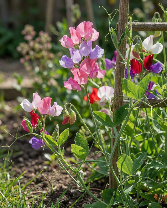 Semillas de guisante de olor Sweet Pea Colorama Mixed (Lathyrus odoratus) – flor anual de SeedsChoice
