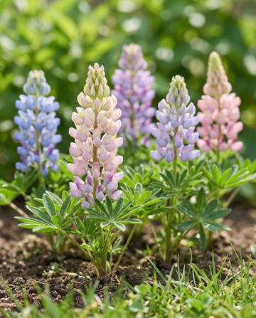 Lupino Pixie Delight (Lupinus nanus) – semillas de flor anual de SeedsChoice