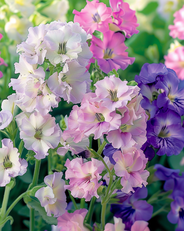 Semillas de alhelí de diez semanas (Matthiola incana) – mezcla anual