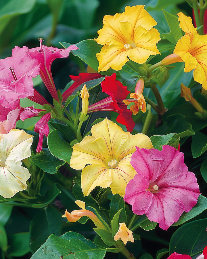 Four O'clock Mixed seeds (Mirabilis jalapa) – annual flower