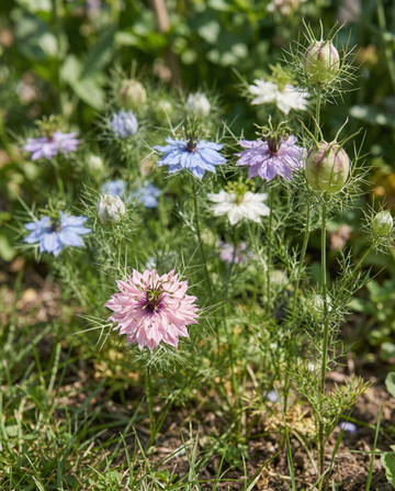 Love In The Mist Persian Jewels (Nigella damascena) – semillas de mezcla anual de SeedsChoice