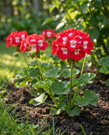 Geranio Bright Eyes F1 (Pelargonium zonale) – semillas anuales de SeedsChoice