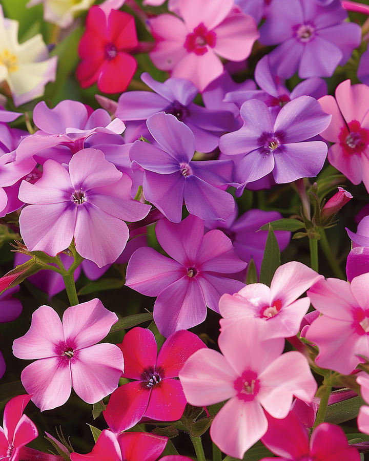 Sementes da mistura Beauty Mixed (Phlox drummondii) – mistura anual