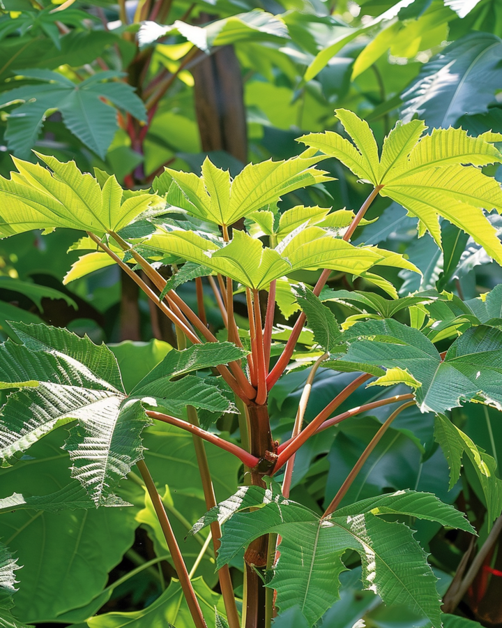 Sementes de Wonderboom 250 Cm (Ricinus communis) – flor anual
