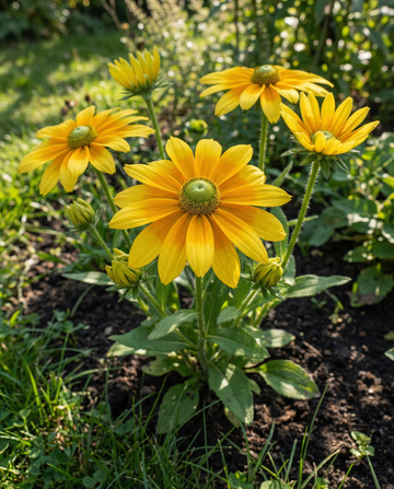 Rudbeckia Prairie Sun (Rudbeckia hirta) – semillas de flor anual de SeedsChoice