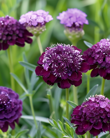 Semillas de Deep Purple Pincushion (Scabiosa atropurpurea) – flor anual
