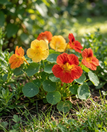 Nastúrcio Jewel (Tropaeolum majus) – sementes anuais da SeedsChoice