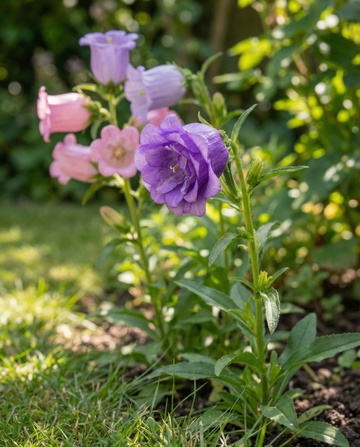 Campanillas de Canterbury variadas (Campanula medium) – semillas de mezcla bienal de SeedsChoice
