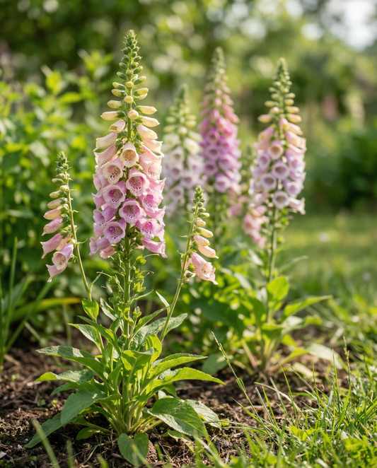 Colores Variados 140 Cm horti tops (Digitalis purpurea) – semillas de flor bienal de SeedsChoice