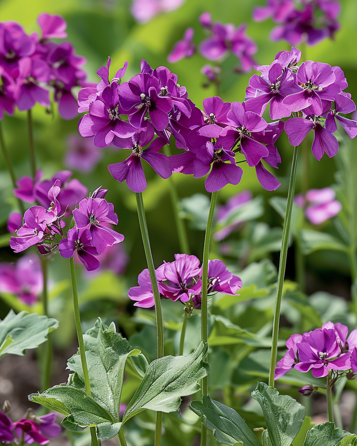 Semillas de lunaria violeta (Lunaria annua) – bienal