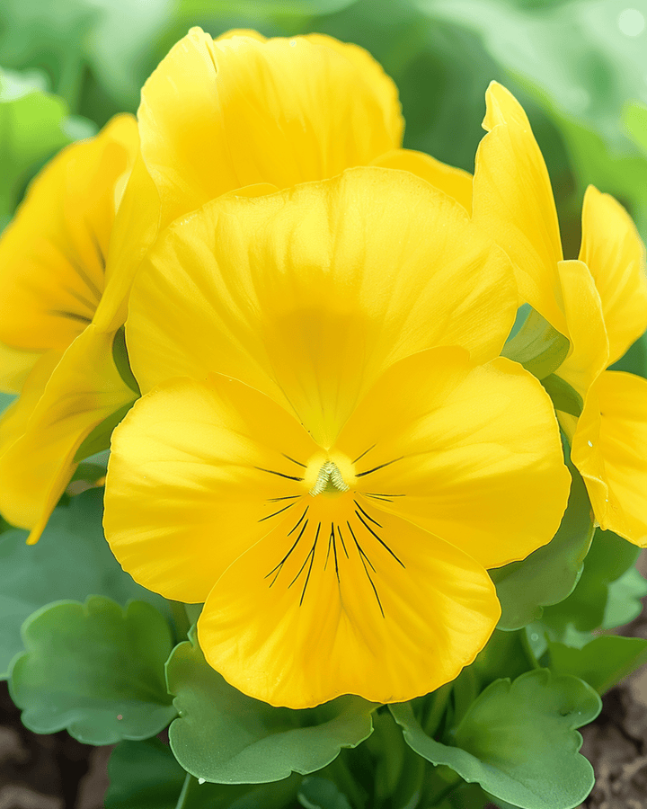 Semillas de pensamiento Coronation Gold (Viola wittrockiana) – flor bienal