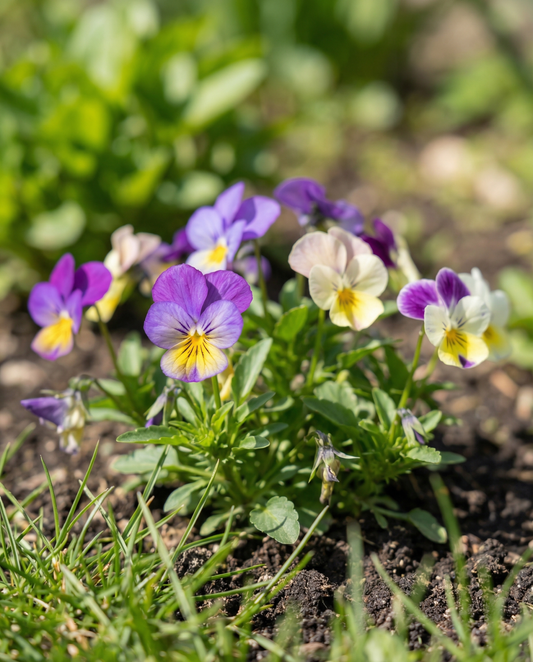 Bambini Mixed (Viola cornuta) – semillas de flor bienal de SeedsChoice