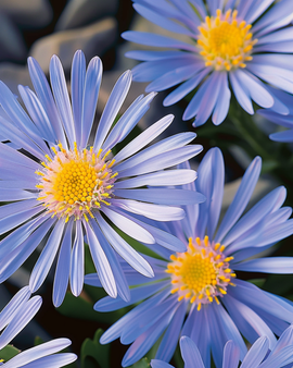 Sementes de Áster Alpino Aster Alpinus Perene Azul Claro