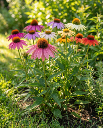 Equinácea Paradiso Mix (Echinacea purpurea) – semillas de flor perenne de SeedsChoice
