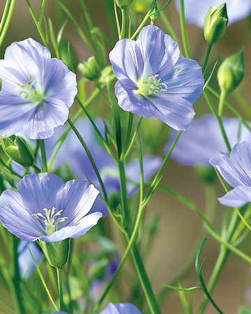 Semillas de lino azul (Linum perenne) – flor perenne