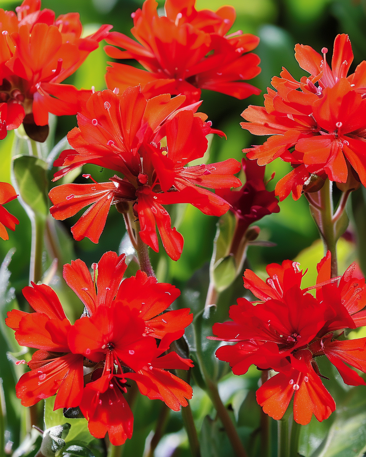 Sementes de Cruz-de-Malta (Lychnis chalcedonica) – flor perene
